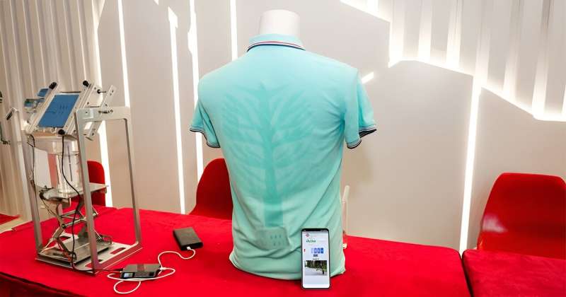 Researchers develop intelligent activewear for a dry and comfortable experience