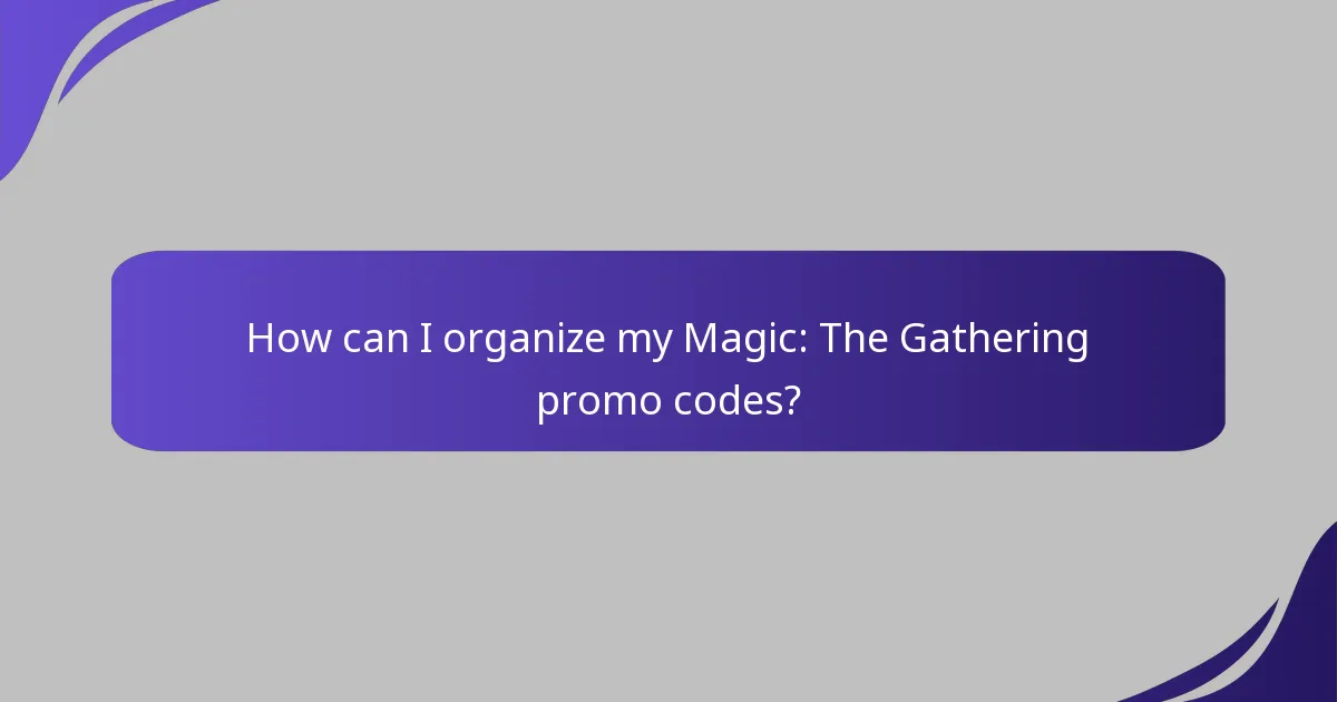 How can I share Magic: The Gathering promo codes with friends?