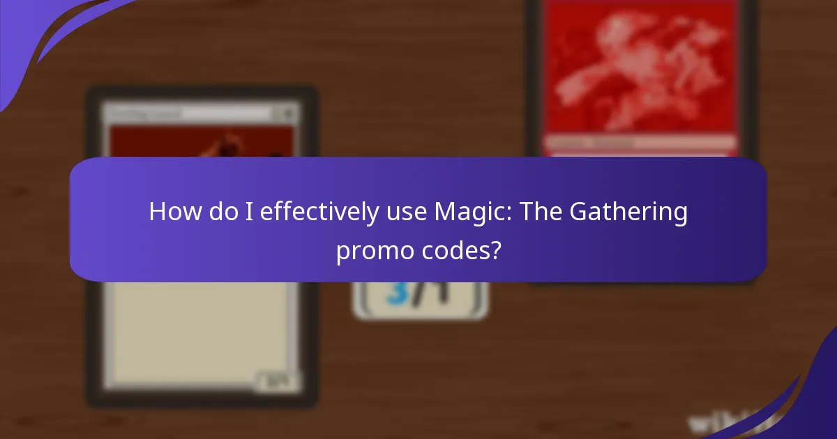 Which community tools enhance the Magic: The Gathering promo code experience?
