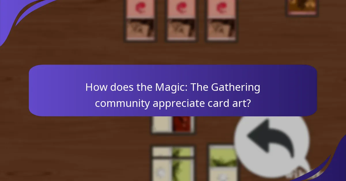 How has the design of Magic: The Gathering card art evolved over time?