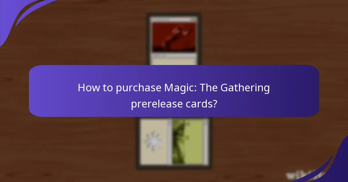 Which specific sets have prerelease cards?