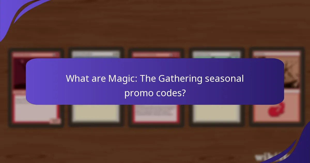 What seasonal events coincide with promo codes?