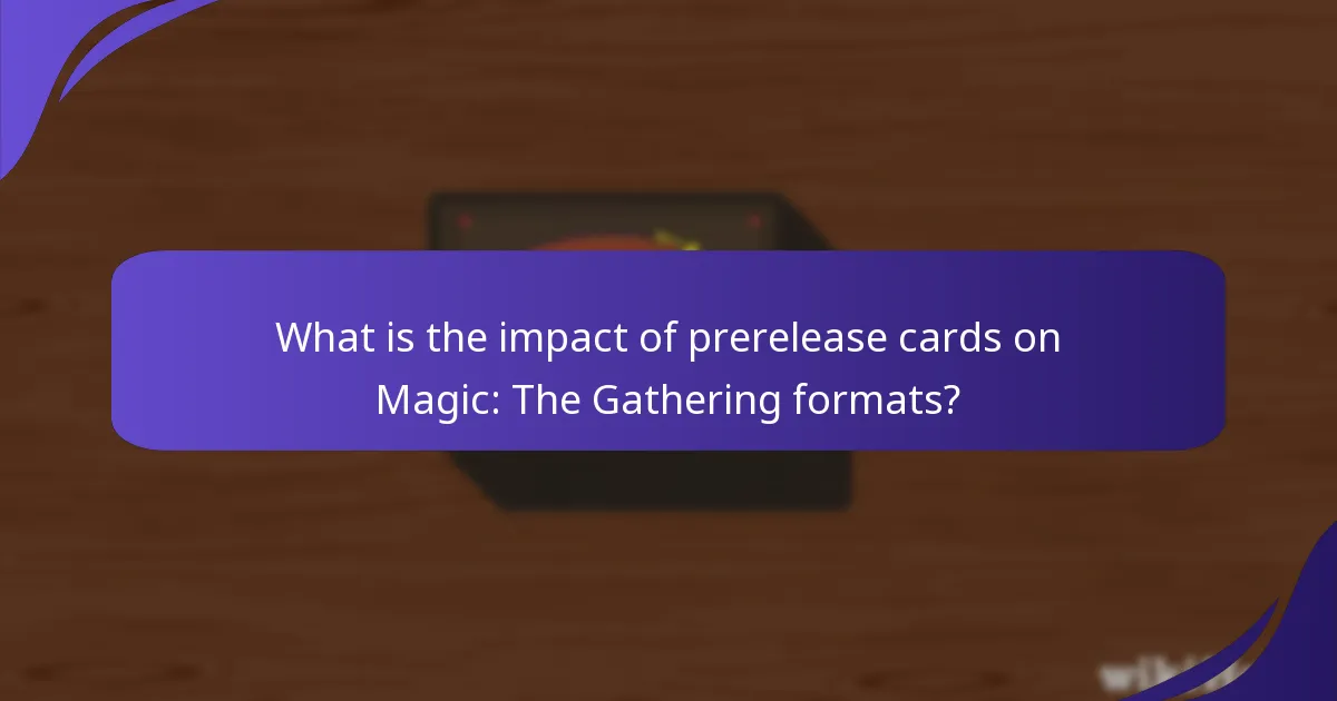 Which prerelease cards are likely to dominate the meta?